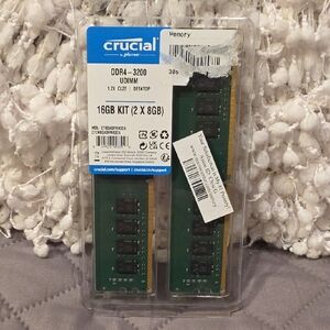 Crucial DDR4-3200 16GB Memory Kit